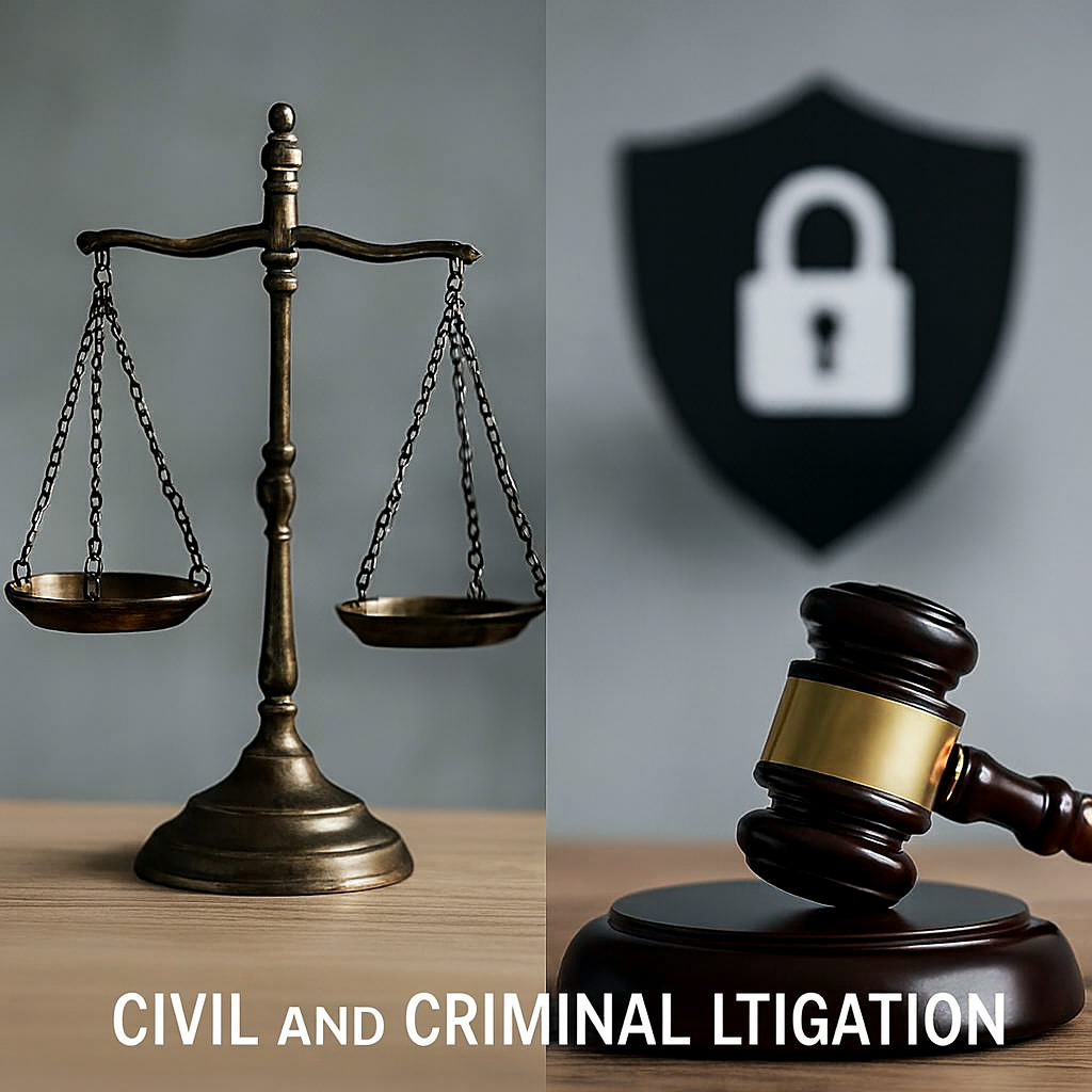 civial and criminal litigation